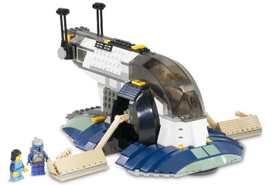 LEGO Set-Jango Fett's Slave I-Star Wars / Star Wars Episode 2-7153-1-Creative Brick Builders
